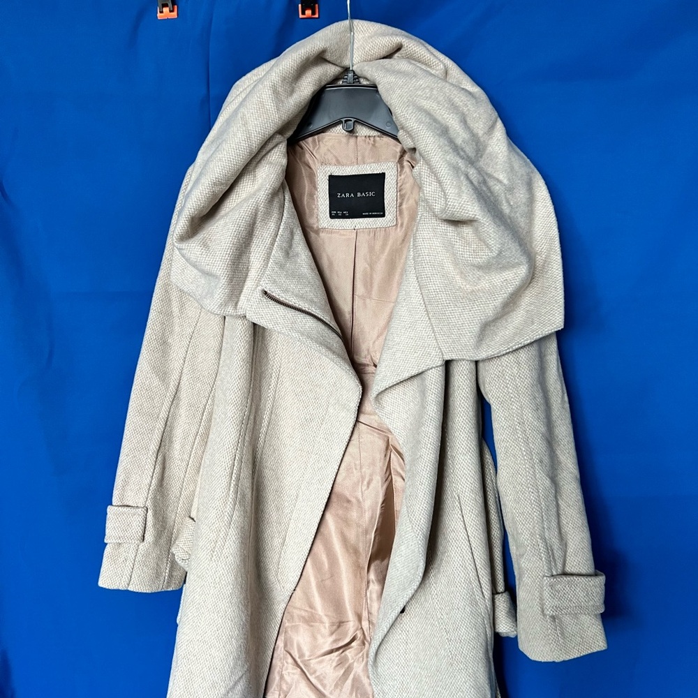 ZARA Peacoat